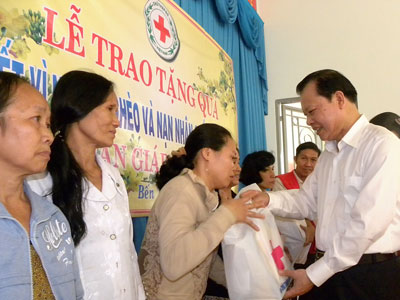 Localidades preparan el Tet para desfavorecidos y familias pobres